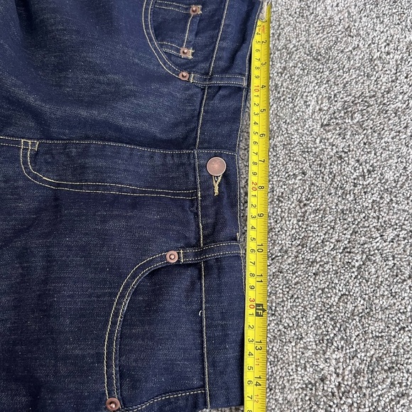 Bohme Dark Wash Light Weight High Rise Denim Shorts Inseam 7” Women’s Size 26 - Picture 5 of 9